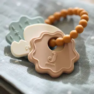 Anneau de dentition en silicone Lovely Birds