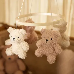 Mobile bébé Teddy Bear Wild Rose-Naturel