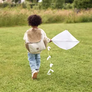 Sac à dos bébé Coloursblock Naturel