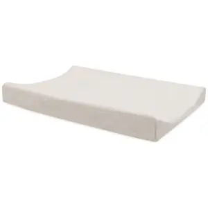 Lot de 2 housses de matelas à langer en éponge Wild Rose-Ivory (50 x 70 cm)