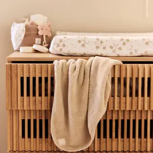 Couverture en polaire Basic Warm Sand (100 x 150 cm)