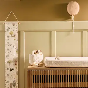 Lot de 2 housses de matelas à langer en éponge Oatmeal-Sand (50 x 70 cm)
