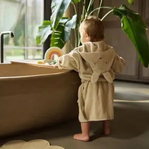 Peignoir en éponge Miffy Warm Sand (1-2 ans)