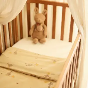 Housse de couette + taie d'oreiller Kangaroots (120 x 150 cm)