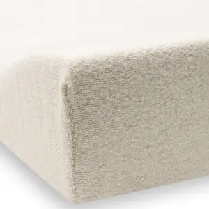 Lot de 2 housses de matelas à langer en éponge Hazel-Oatmeal (50 x 70 cm)