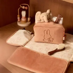 Tapis à langer nomade Miffy Moments Velvet Light Terra