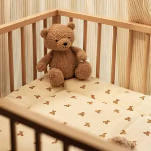 Tapis de jeu Mini Teddy Bear Little Waffle (75 x 95 cm)