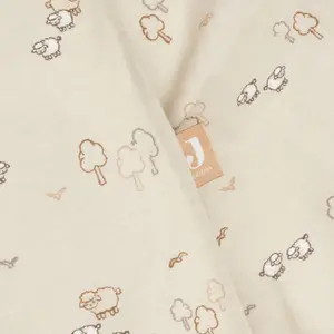 Housse de couette + taie d'oreiller Woolly (100 x 140 cm)
