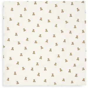 Lot de 3 langes en gaze de coton Mini Teddy Bear (70 x 70 cm)