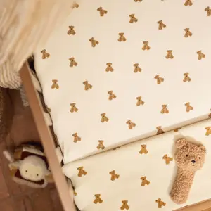 Drap housse en jersey Mini Teddy Bear (70 x 140 cm)