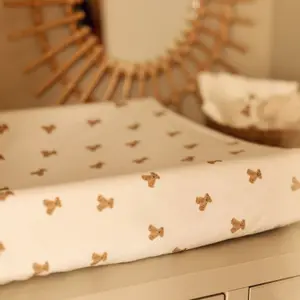 Housse de matelas à langer en jersey Mini Teddy Bear (50 x 70 cm)