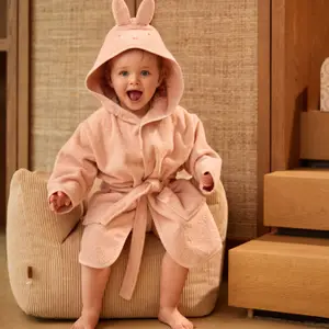 Peignoir en éponge Miffy Silk Rose (1-2 ans)