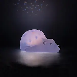 Veilleuse projecteur Bjorn l'ours polaire