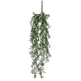 Buis suspendre vert artificiel 74 cm