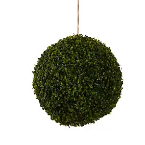 Boule de buis vert artificiel ø38 cm