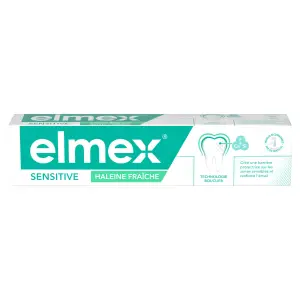 Dentifrice Sensitive Haleine Fraiche Elmex