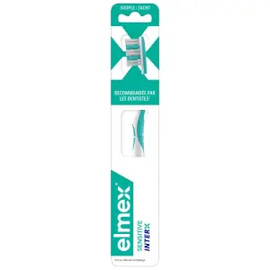 ELMEX Brosse à dents sensitive interx souple 1 brosse à dents