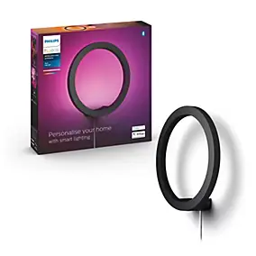 Applique murale dimmable 1400 lm IP20 20 W Philips Hue noir