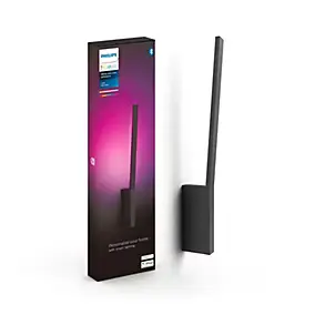Applique murale dimmable 850 lm IP20 20 W Philips Hue noir