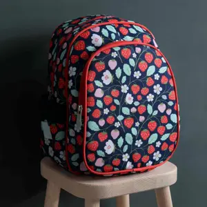 Sac à dos avec poche isotherme Fraises