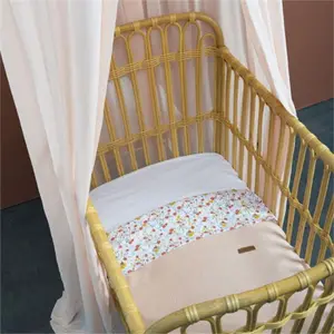 Ciel de lit rose (200 cm)