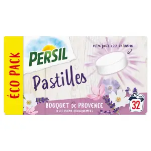PERSIL Lessive pastilles Bouquet de Provence 32 lavages 32 pastilles
