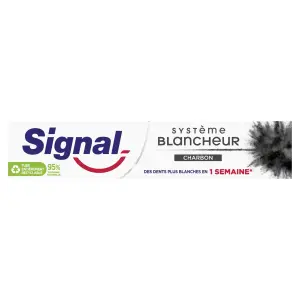 SIGNAL White system dentifrice au charbon 75ml