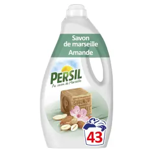 PERSIL Lessive liquide douceur d'amande 43 lavages 1,806l