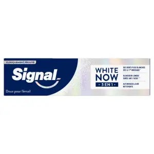 SIGNAL dentifrice white now 3en1 blancheur 75ml