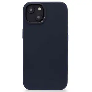 DECODED Coque en cuir pour iPhone 14 Plus Bleu