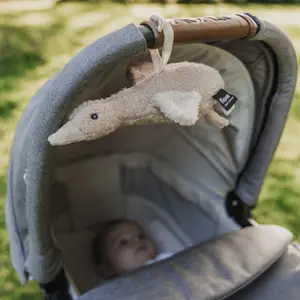 Peluche bruit blanc à suspendre Liva avoine