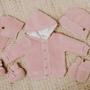 Bonnet teddy Soul Vieux rose (12-18 mois)