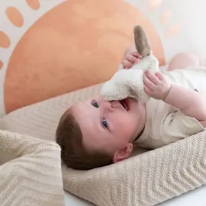 Attache tétine pomme Cozy Warm linen