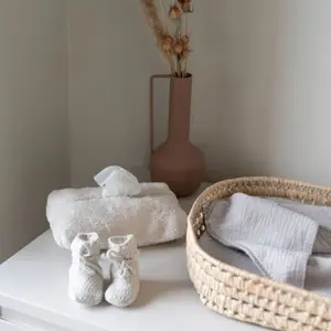 Pochette lingette bébé Cozy urban taupe