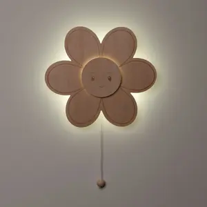 Applique murale en bois Wonder Fleur