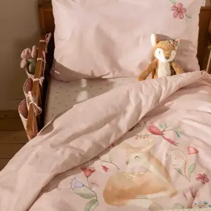 Housse de couette+oreiller lit bébé Blossom (100 x 140 cm)