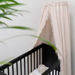 Ciel de lit Happiness Vieux rose (150 cm)