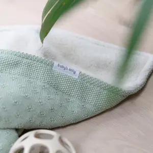 Couverture Teddy Mood Laurel Green (70 x 95 cm)