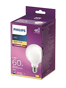 Ampoule LED E27 dépoli 806 lm blanc chaud 5,9 W Philips