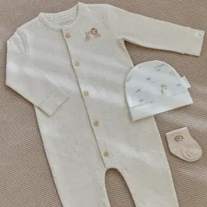 Bonnet de naissance Little safari (0-3 mois)
