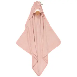 Cape de bain Flamant rose (75 x 75 cm)
