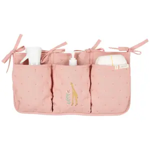 Organisateur de lit Rose Girafe
