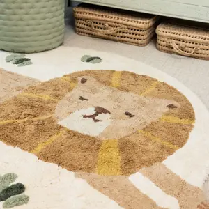 Tapis Lion (117 x 110 cm)