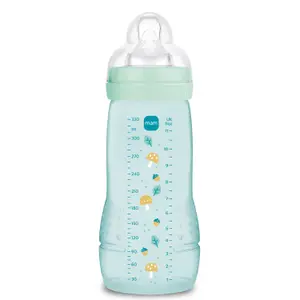 Lot de 2 biberons Easy Active 2ème âge Ice - Tétine débit X (330ml)