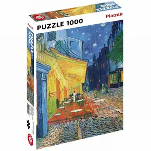 Puzzle 1000 pièces Art - Van Gogh : Le café le soir - Piatnik