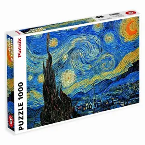 Puzzle 1000 pièces Art - Van Gogh : La Nuit étoilée - Piatnik