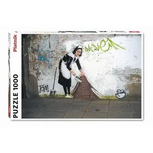 Puzzle 1000 pièces Art - Banksy : Femme de Ménage - Piatnik