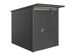 Abri de jardin métal Biohort AvantGarde A2 gris foncé simple porte surface totale 4.59 m²