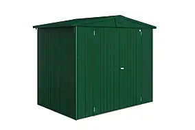 Abri de jardin métal Biohort Europa T3 vert foncé surface totale 3.8 m²