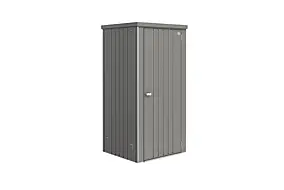 Armoire de jardin métal gris quartz l.93 x P.83 x H.182,5 cm, Biohort